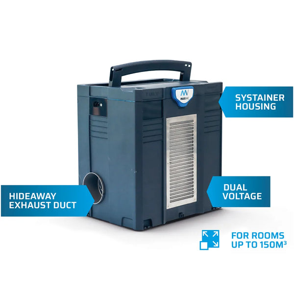 MAXVAC Dustblocker DB450 Air Scrubber Cleaner, 450m3/h Air Flow