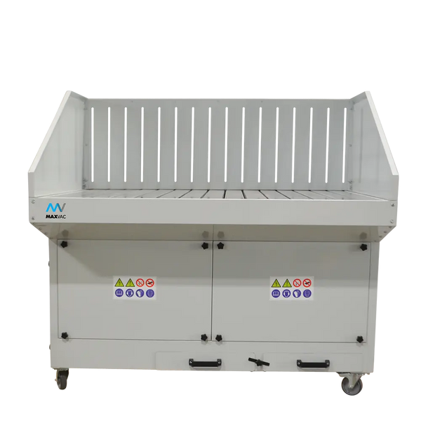 Bench Extraction Sign MAXVAC BenchVac WT1450 with downdraft and rear extraction 415V