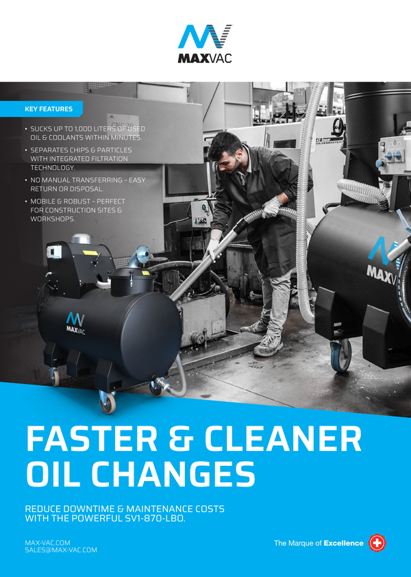 Faster & Cleaner Oil Changes