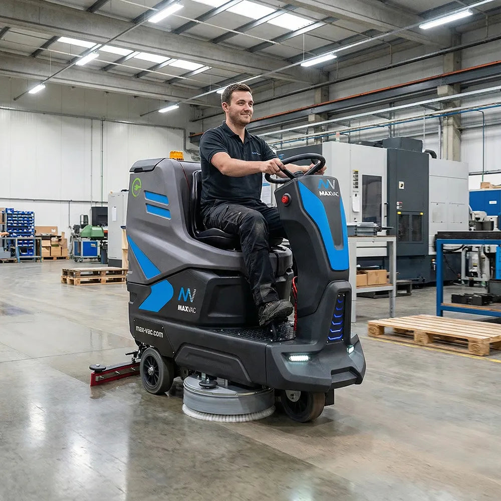 MV1000 Ride-On Scrubber