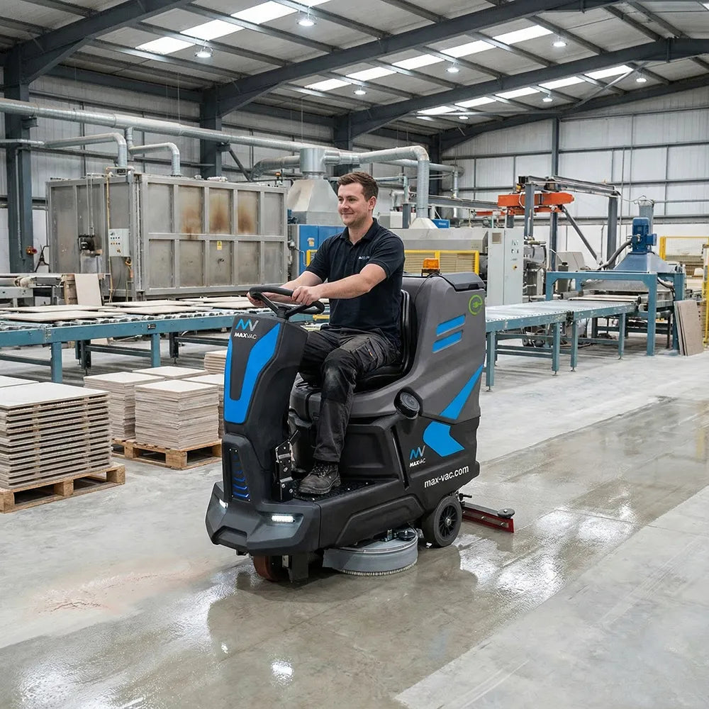 MV1000 Ride-On Scrubber