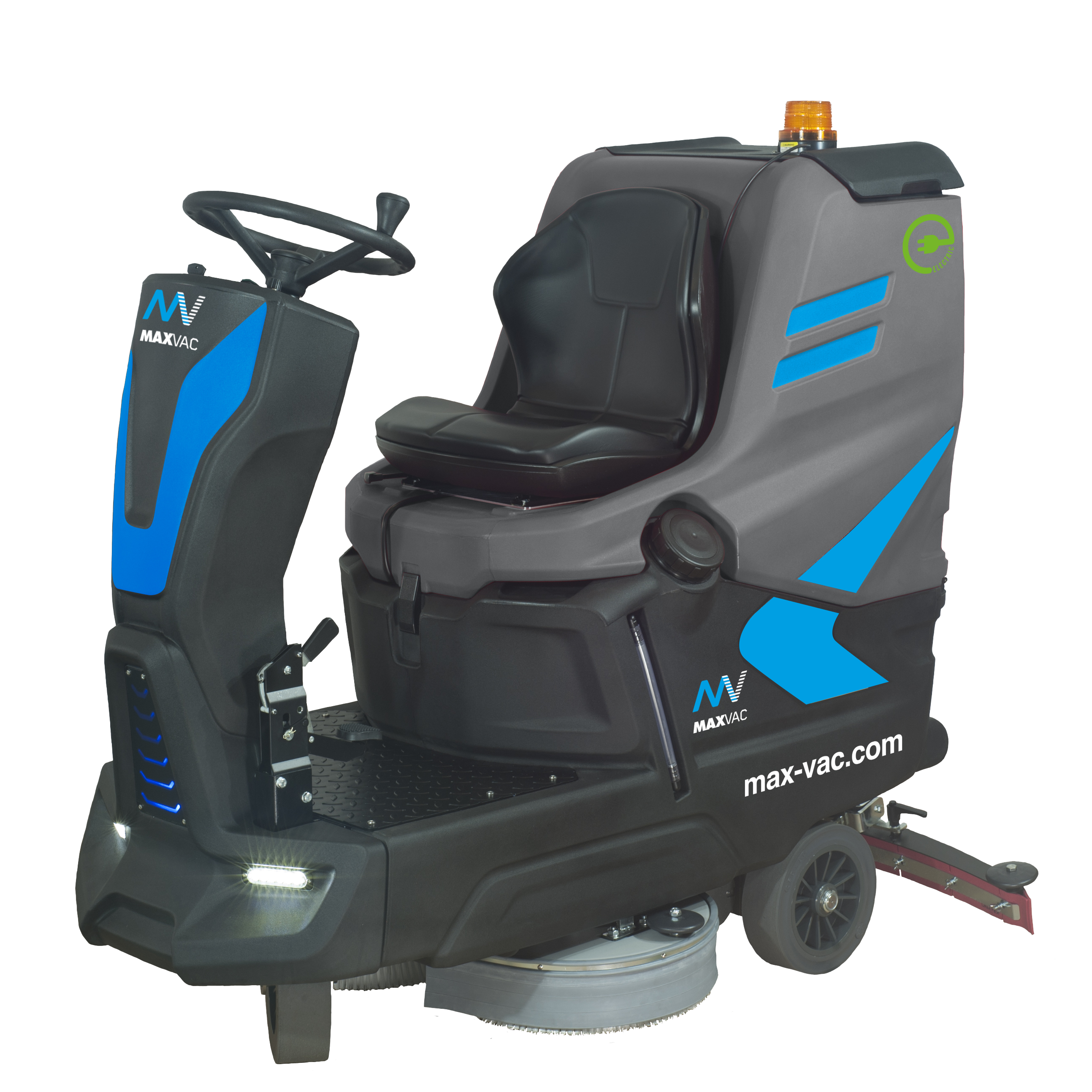 United Rental Scrubber Rideon MAXVAC MV1000 Ride-On Scrubber