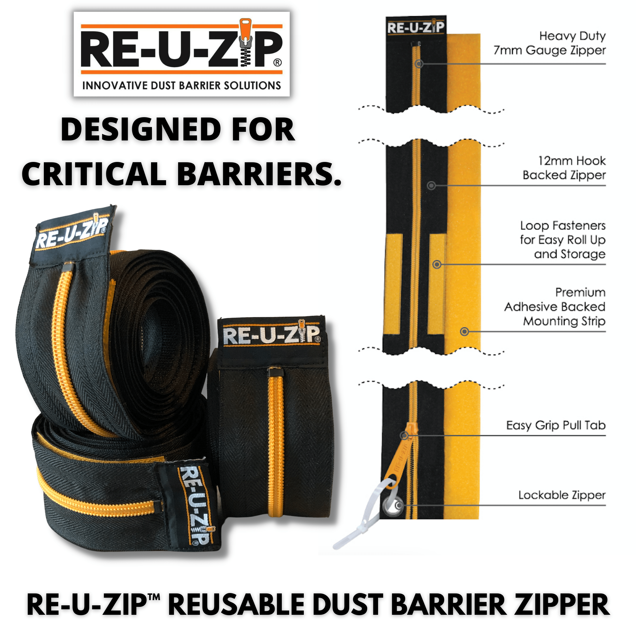 Re-U-Zip dust barrier systems - Painters Solutions Re-U-Zip dust barrier systems - Painters Solutions