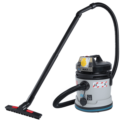 Certified H-Class 20L Vacuum with SMARTclean Filter Function - MAXVAC Dura DV20-HBA, MV-DV-20-HBA-110