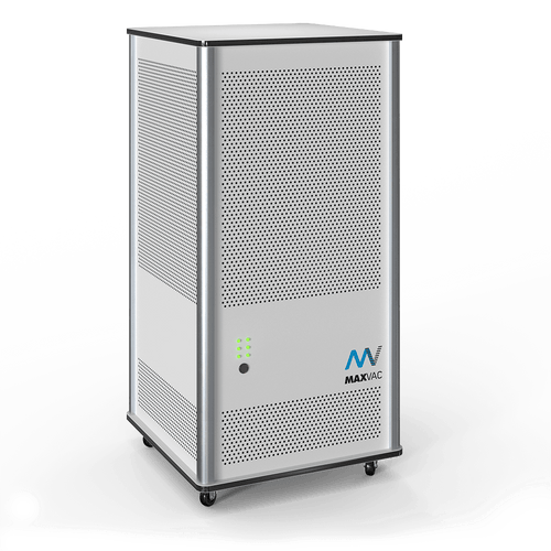 Commercial Air Purifiers with Medical Grade HEPA Filtration used in NHS hospitals, schools, offices and restaurants for removing airborne viruses, aerosols & bacteria-MAXVAC MEDI 10 - UV-C Air Sanitiser with 5 Stage Filtration and Powerful 1'300m3/h Airflow-DustArrest.com