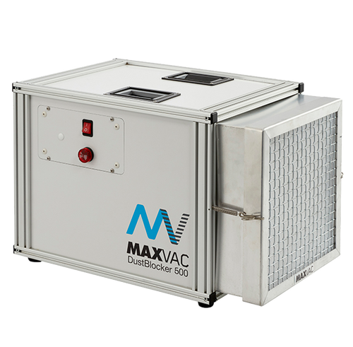 Powerful Industrial Airborne Dust Extractor used in construction, woodwork shops, DIY and renovations - Dustblocker DB500 Air Scrubber Cleaner, 500m3/h Air Flow - Dust Arrest